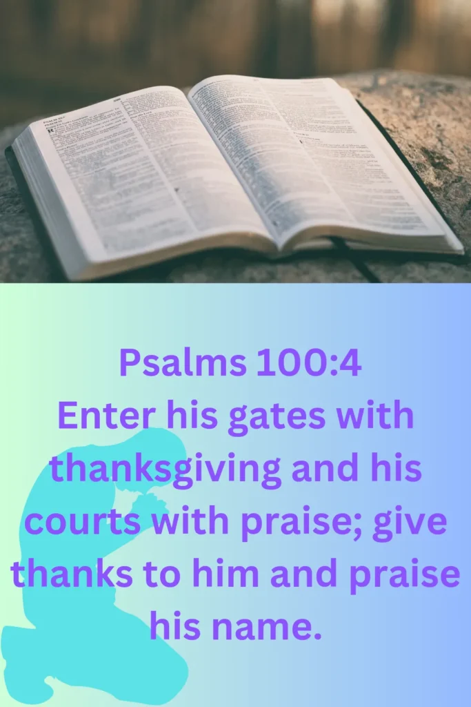 Thanksgiving and Praise Him Always Now