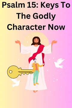 Psalm 15 Keys To The Godly Character Now